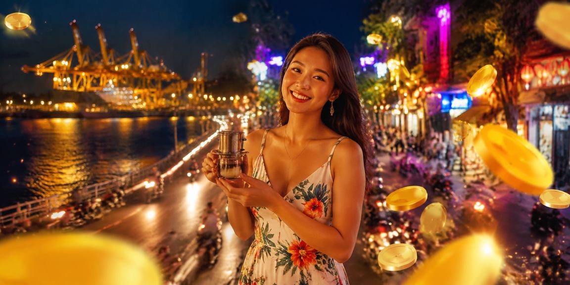 Người dùng Vũng Tàu xác minh tài khoản hbt bên ly cà phê buổi sáng